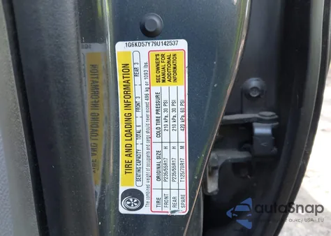 2009 Cadillac Dts 1Sb z USA, uszkodzony, nr VIN 1G6KD57Y79U142537